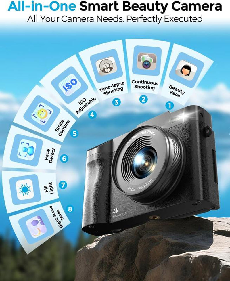 RIVGOT Digital Camera 
